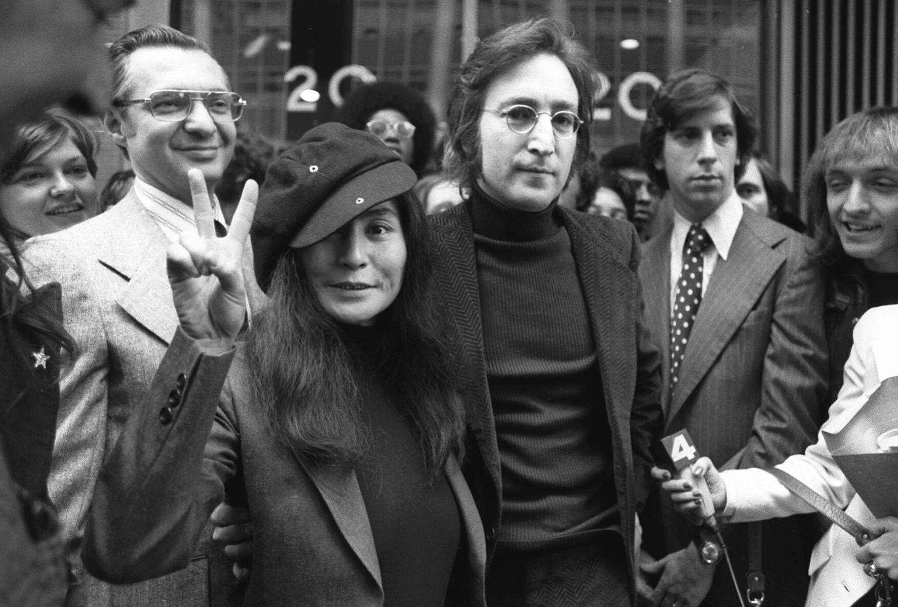 John Lennon and Yoko Ono